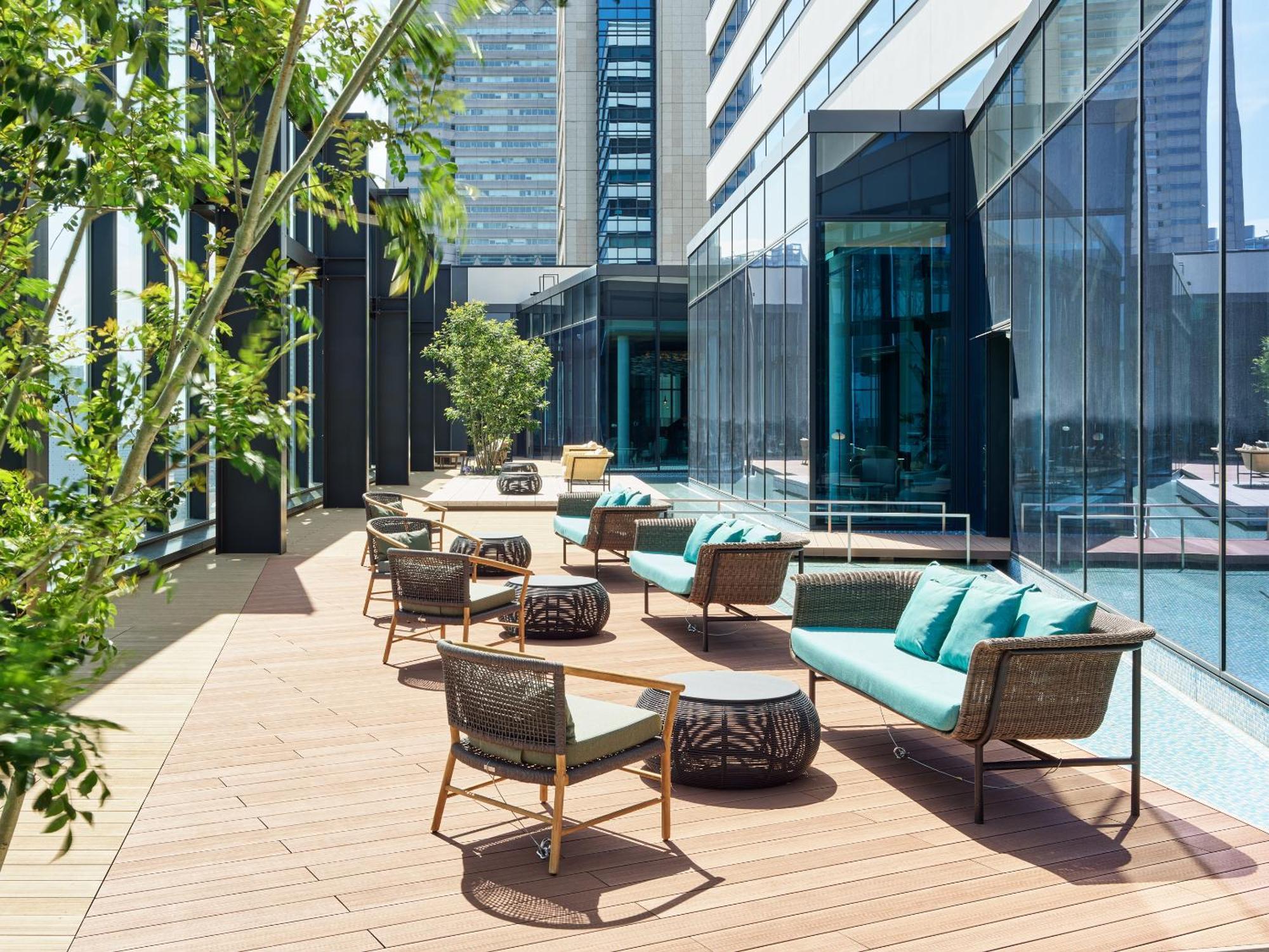 Mitsui Garden Hotel Yokohama Minatomirai Premier ภายนอก รูปภาพ The Terrace
